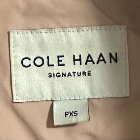 Cole Haan Women's Light Pink Trench Coat Size XS - Picture 9 of 10